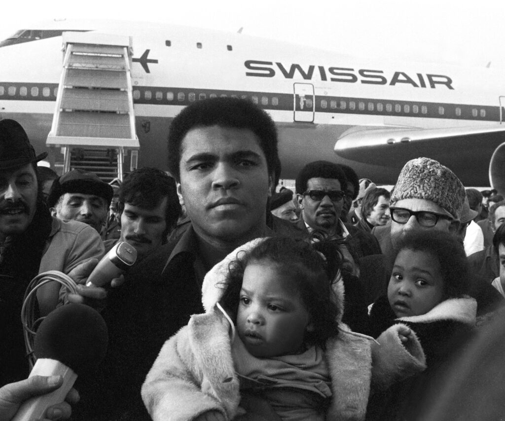 Muhammad ali boxing day switzerland